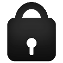 locked Black icon