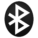Bluetooth, Circle Black icon