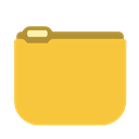 yellow, Folder SandyBrown icon