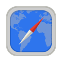 safari RoyalBlue icon