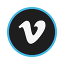 Vimeo Black icon