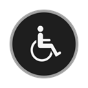 Accessibility Black icon