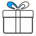 gift DarkSlateGray icon