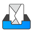 inbox Black icon