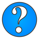 sign, question DodgerBlue icon