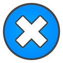 sign, remove DodgerBlue icon