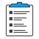 Tasks Black icon