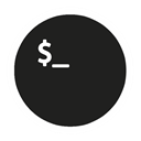 terminal Black icon