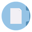 documents SkyBlue icon