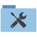 appicns, Folder, Utilities SkyBlue icon