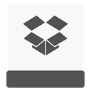 dropbox, Hdd, White WhiteSmoke icon