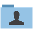 appicns, Folder, user SkyBlue icon