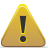 warning Goldenrod icon