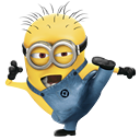 Kungfu, minion DarkSlateGray icon