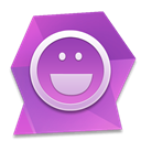 Messenger, yahoo MediumOrchid icon