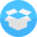 dropbox MediumTurquoise icon