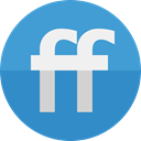 Friendfeed SteelBlue icon