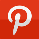 pinterest Firebrick icon