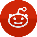 Reddit Firebrick icon