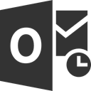 outlook DarkSlateGray icon