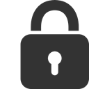 Lock DarkSlateGray icon