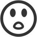 surprised DarkSlateGray icon