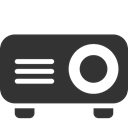 video, Projector DarkSlateGray icon