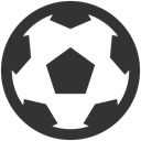 Football DarkSlateGray icon