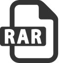 Rar DarkSlateGray icon