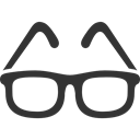 Glasses Black icon