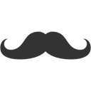 Mustache Black icon