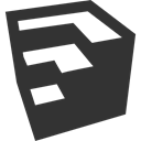 google, sketchup DarkSlateGray icon