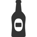 beer, Bottle Black icon