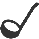 Ladle Black icon