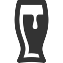glass, beer DarkSlateGray icon
