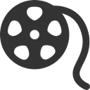 Reel, film DarkSlateGray icon