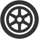 wheel DarkSlateGray icon