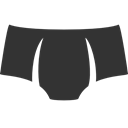 underwear, mens DarkSlateGray icon