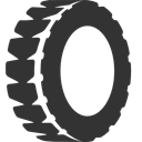 Tire DarkSlateGray icon