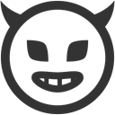 evil DarkSlateGray icon