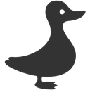 Duck DarkSlateGray icon