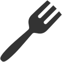 Fork Black icon