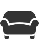 sofa DarkSlateGray icon