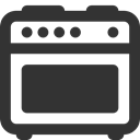 Cooker DarkSlateGray icon