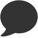 speech, Bubble DarkSlateGray icon