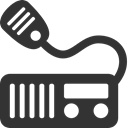 radio, marine DarkSlateGray icon