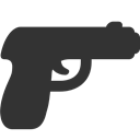 Gun DarkSlateGray icon