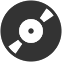 music, record DarkSlateGray icon