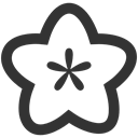 Flower DarkSlateGray icon