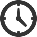 Clock DarkSlateGray icon